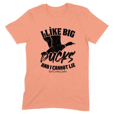 Blowout |  I Like Big Ducks Black Print Front Apparel