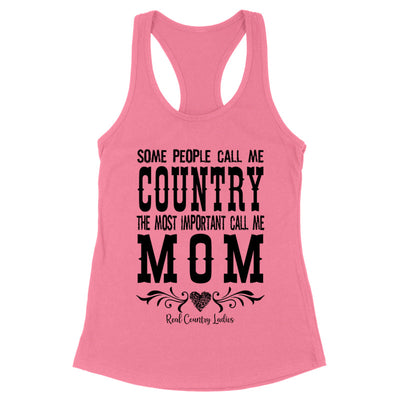 Blowout |  Country Mom Black Print Front Apparel