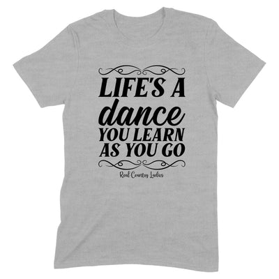 Blowout |  Life's A Dance Black Print Front Apparel