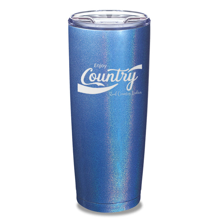 Black Friday | Enjoy Country Laser Etched Tumbler