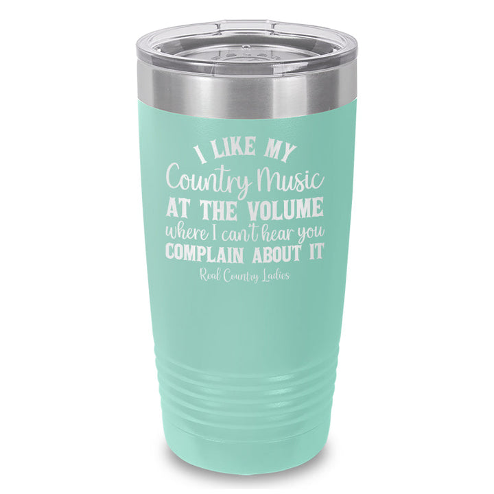 Black Friday | I Like My Country Music Laser Etched Tumbler