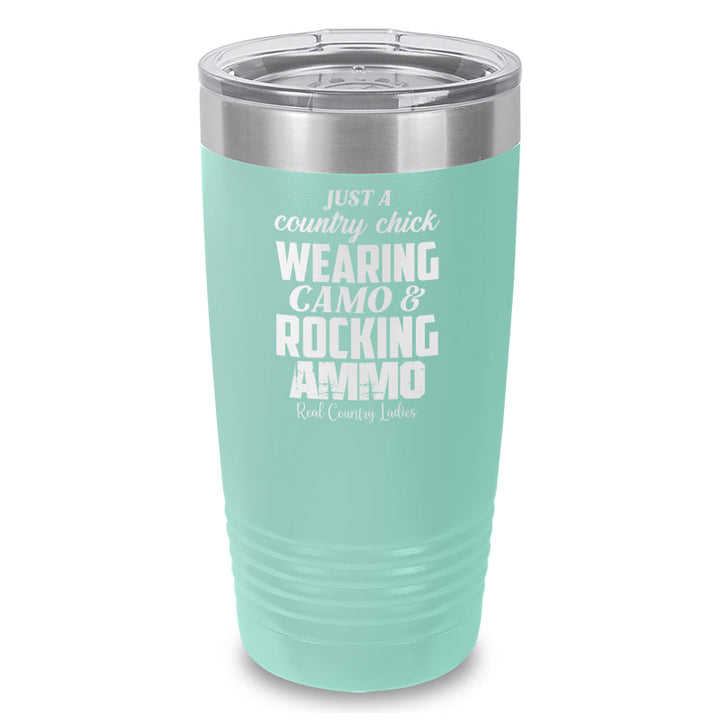 Black Friday | Wearing Camo Rocking Ammo Laser Etched Tumbler