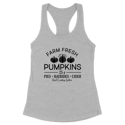 Falling For Deals | Farm Fresh Pumpkins Black Print Front Apparel