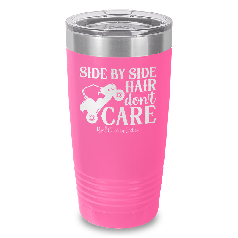 Black Friday | Side By Side Hair Don't Care Laser Etched Tumbler