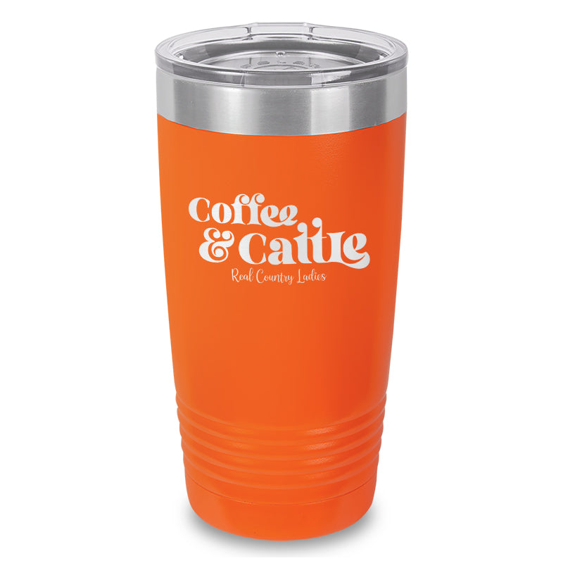 Black Friday | Coffee And Cattle Laser Etched Tumbler