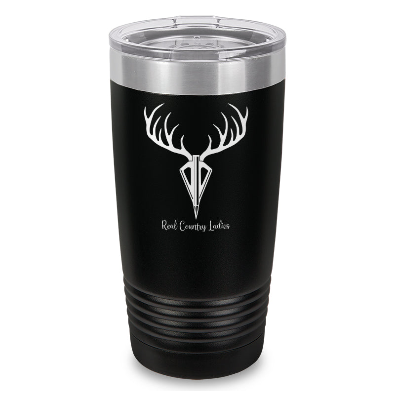 Black Friday | Arrow Deer Laser Etched Tumbler