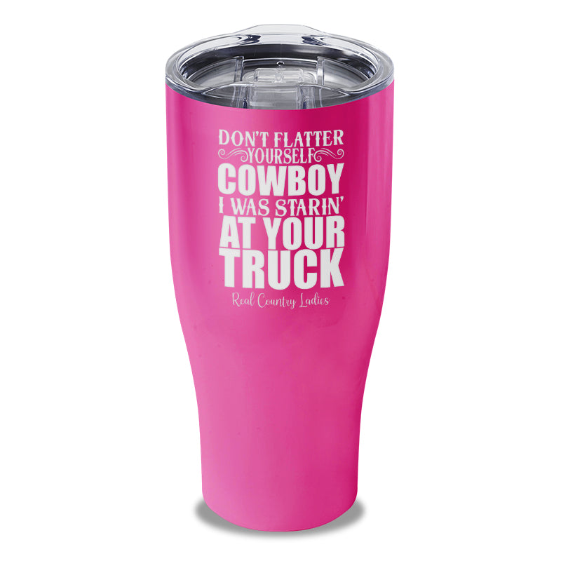 Black Friday | I Was Starin At Your Truck Laser Etched Tumbler