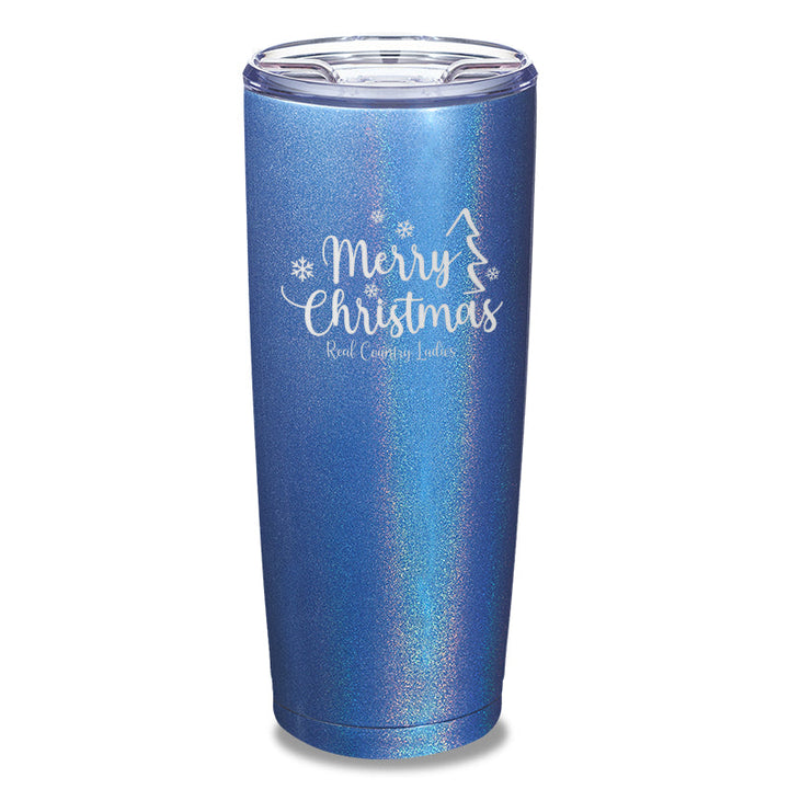 Black Friday | Merry Christmas Laser Etched Tumbler