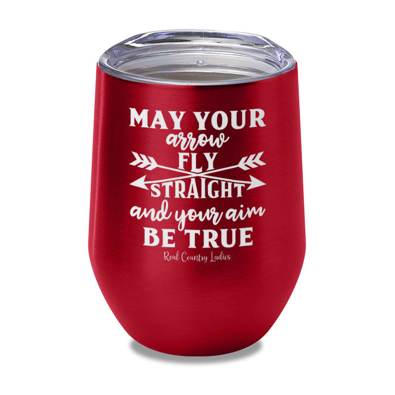 Black Friday | May Your Arrow Fly Straight Laser Etched Tumbler