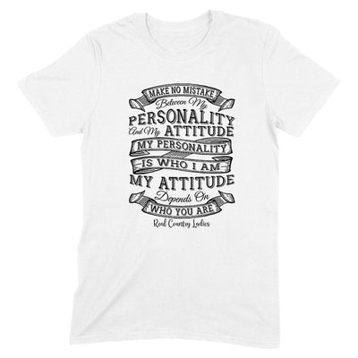 Blowout |  Personality Attitude Black Print Front Apparel