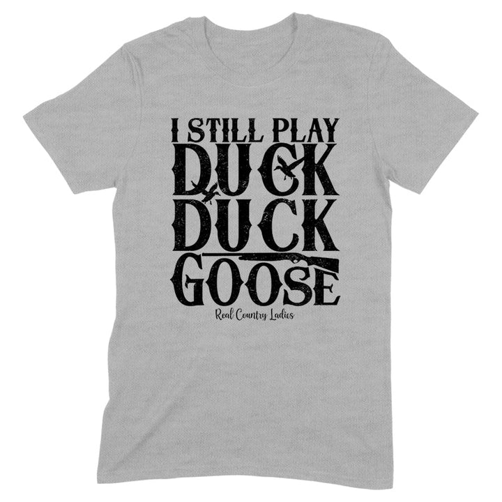 Black Friday | Duck Duck Duck The Goose Black Print Front Apparel