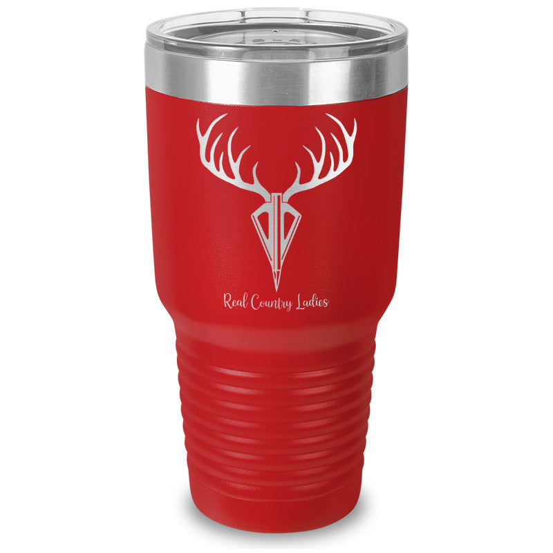 Black Friday | Arrow Deer Laser Etched Tumbler