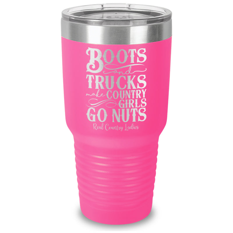 Black Friday | Boots And Trucks Laser Etched Tumbler