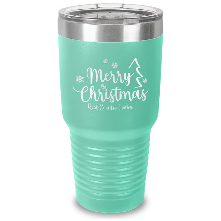 Black Friday | Merry Christmas Laser Etched Tumbler