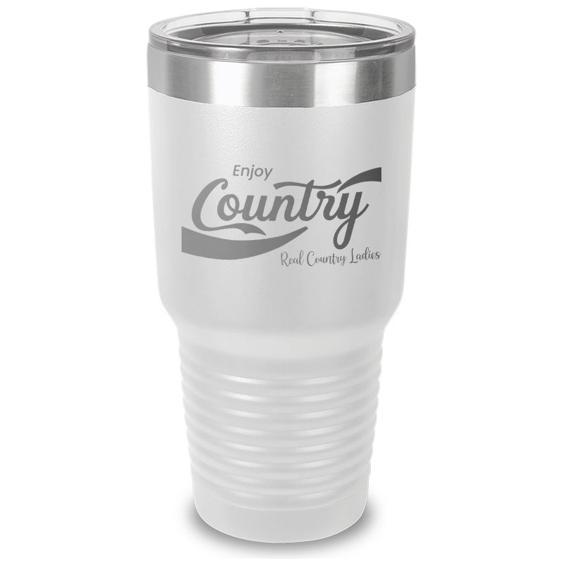 Black Friday | Enjoy Country Laser Etched Tumbler