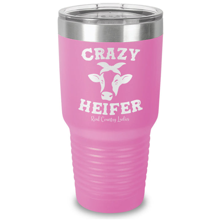 Black Friday | Crazy Heifer Laser Etched Tumbler