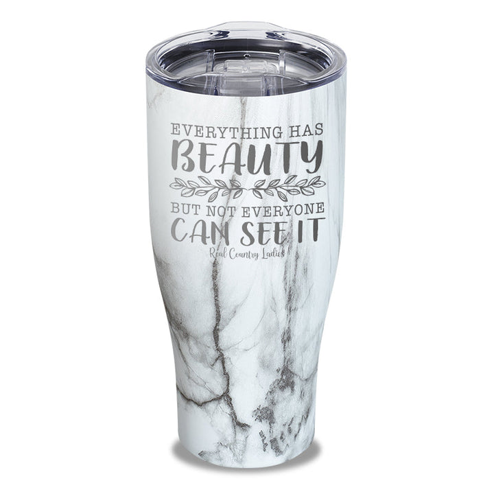 Black Friday | Everything Has Beauty Laser Etched Tumbler