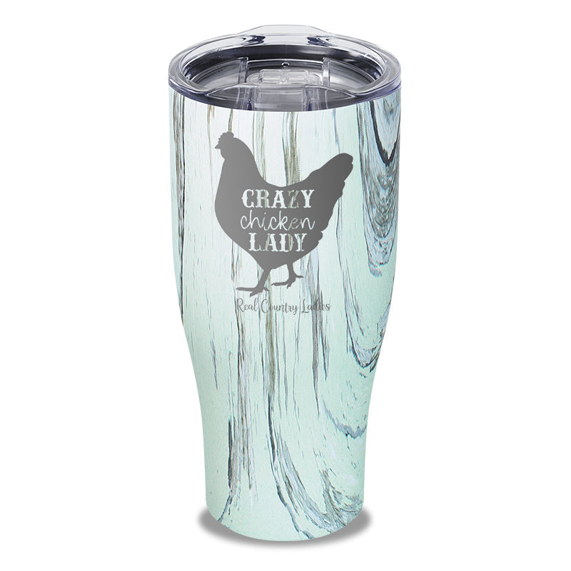 Black Friday | Crazy Chicken Lady Laser Etched Tumbler