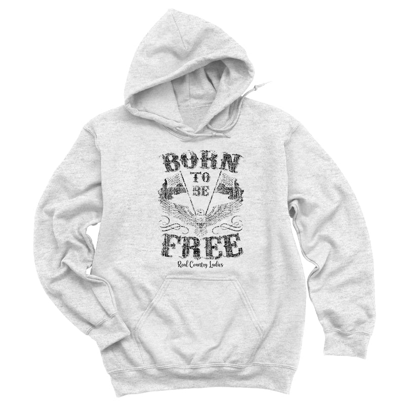 Blowout | Born To Be Free Black Print Hoodies & Long Sleeves