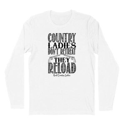 Blowout | Country Ladies Don't Retreat Black Print Hoodies & Long Sleeves