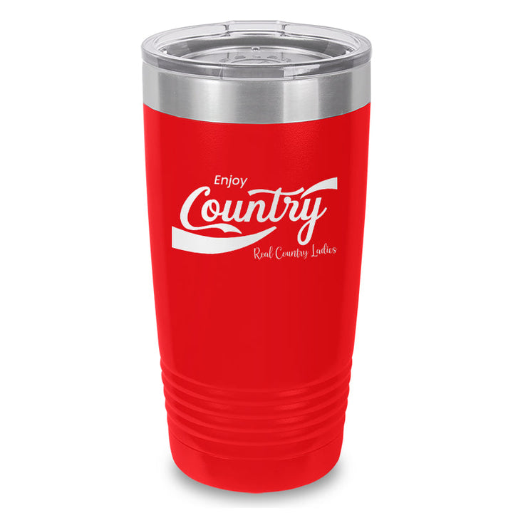 Black Friday | Enjoy Country Laser Etched Tumbler