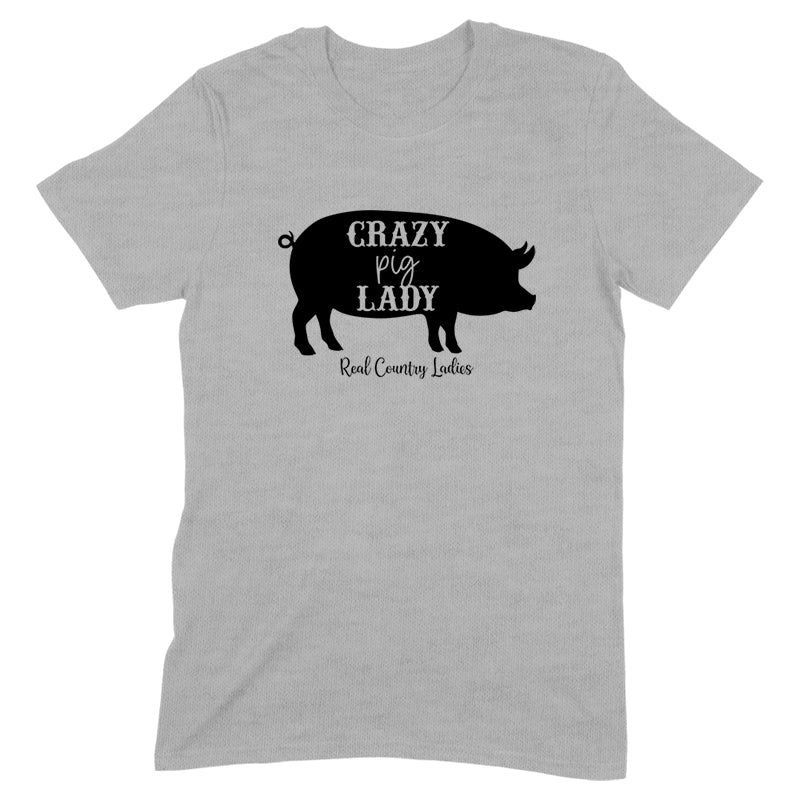 Black Friday | Crazy Pig Lady Black Print Apparel