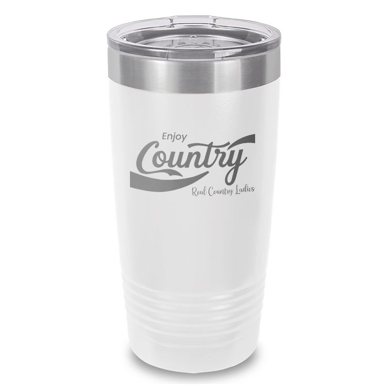 Black Friday | Enjoy Country Laser Etched Tumbler