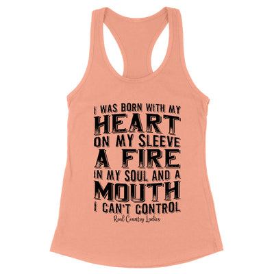 Blowout |  A Mouth I Can't Control Black Print Front Apparel