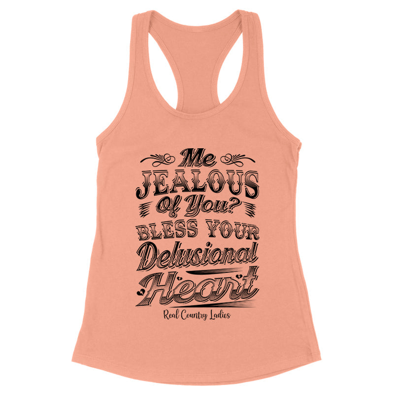 Blowout |  Me Jealous Of You Black Print Front Apparel