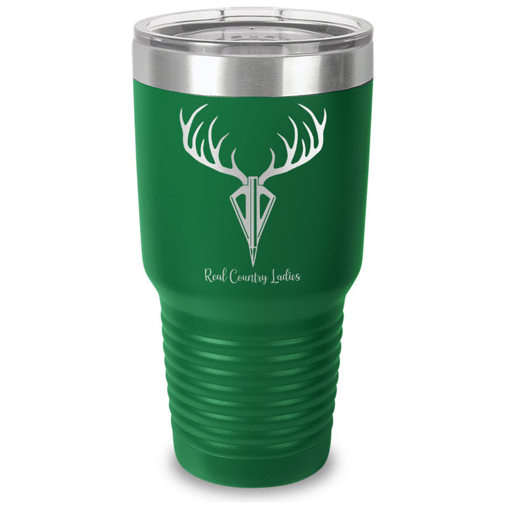 Black Friday | Arrow Deer Laser Etched Tumbler