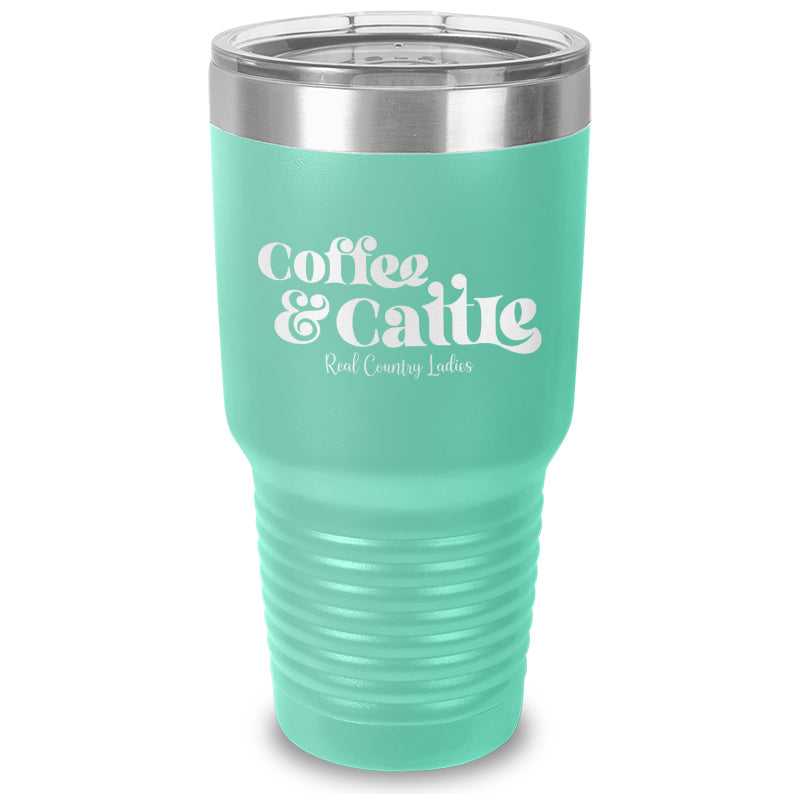 Black Friday | Coffee And Cattle Laser Etched Tumbler