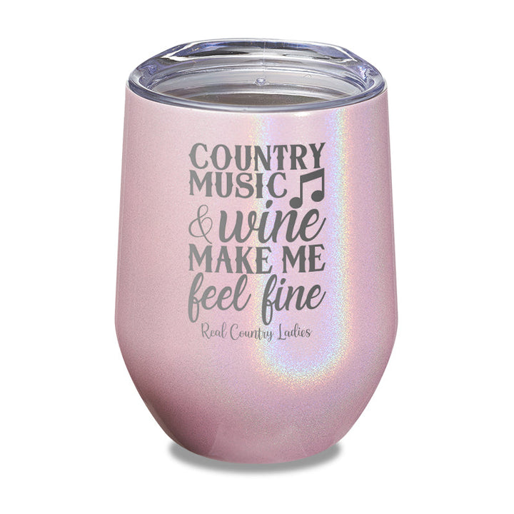 Black Friday | Country Music And Wine Laser Etched Tumbler