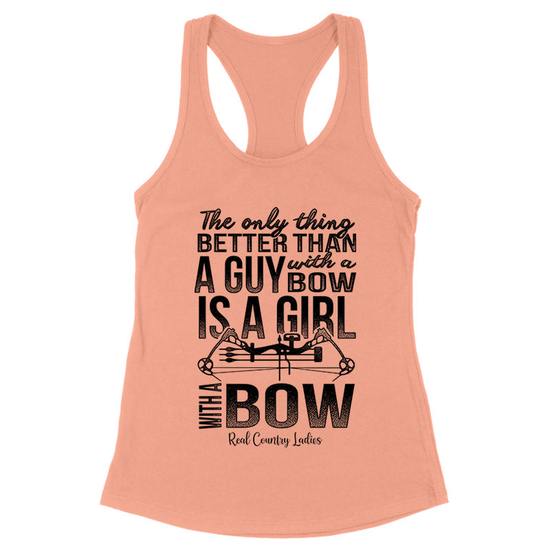 Black Friday | A Girl With A Bow Black Print Front Apparel