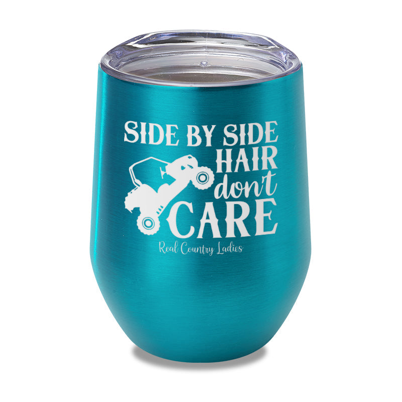 Black Friday | Side By Side Hair Don't Care Laser Etched Tumbler