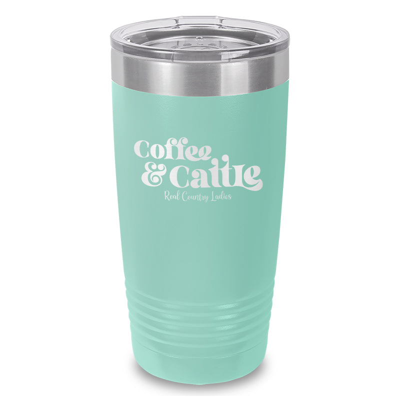 Black Friday | Coffee And Cattle Laser Etched Tumbler