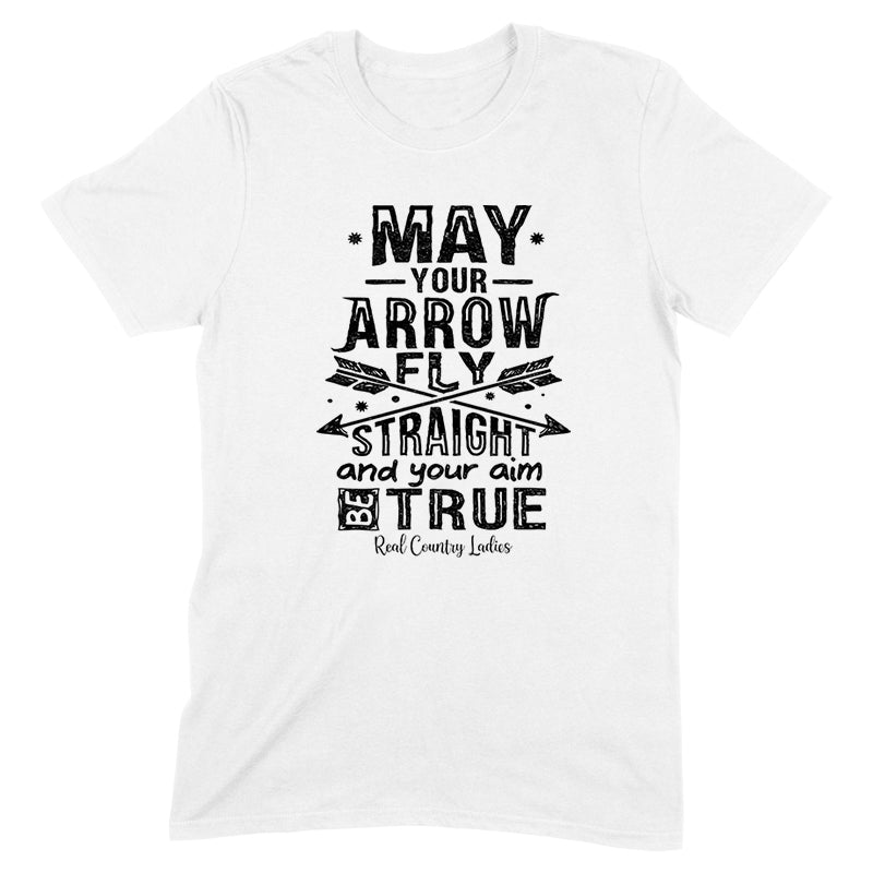 Black Friday | Arrow Fly Straight Black Print Front Apparel