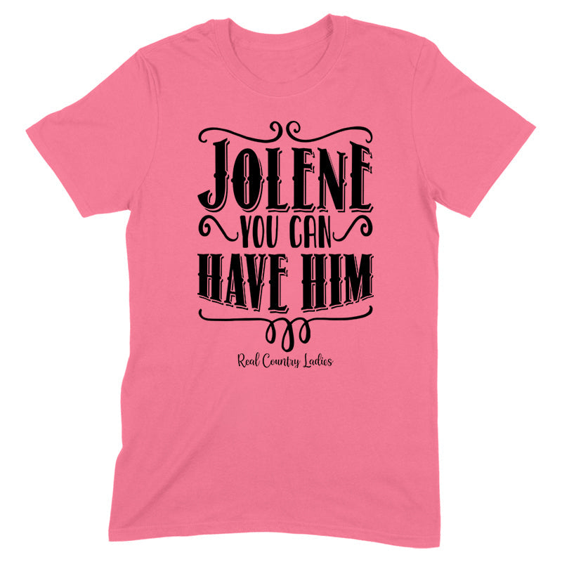 Blowout |  Jolene You Can Have Him Black Print Front Apparel