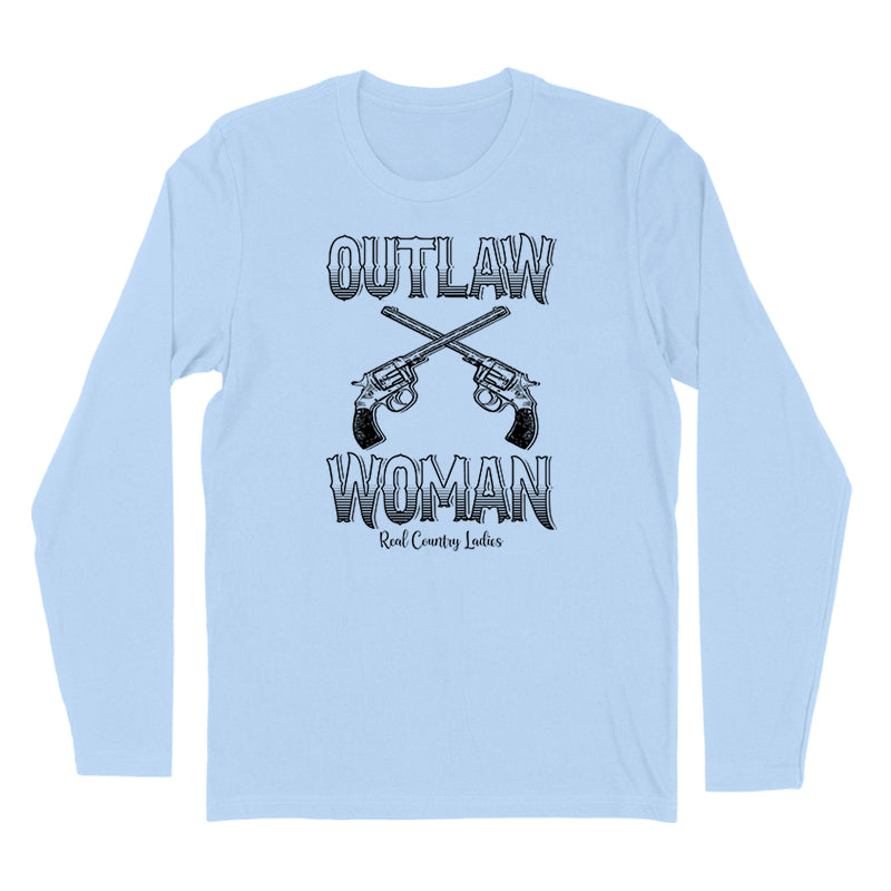 Blowout | Outlaw Woman Black Print Hoodies & Long Sleeves