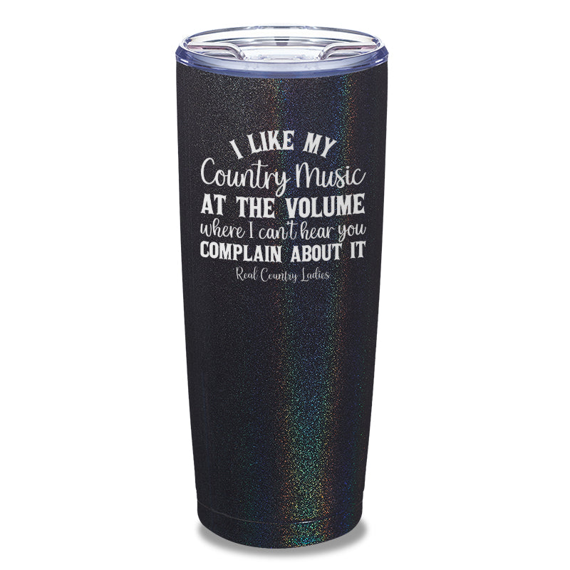 Black Friday | I Like My Country Music Laser Etched Tumbler