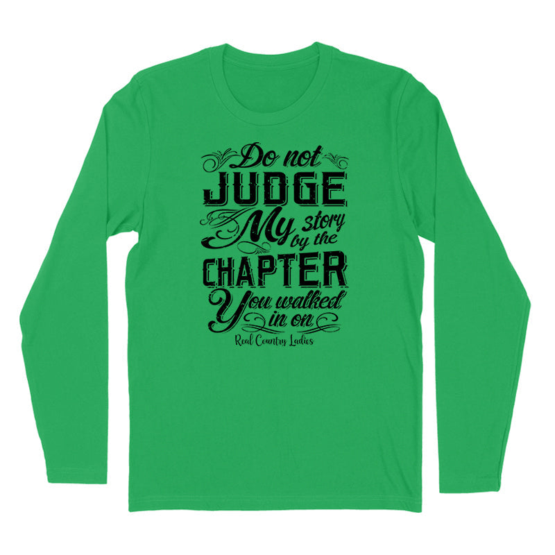 Blowout | Do Not Judge My Story Black Print Hoodies & Long Sleeves