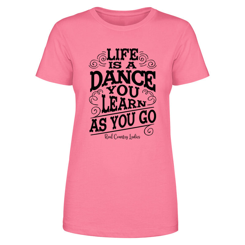 Black Friday | Life Is A Dance Black Print Front Apparel