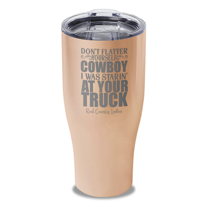 Black Friday | I Was Starin At Your Truck Laser Etched Tumbler