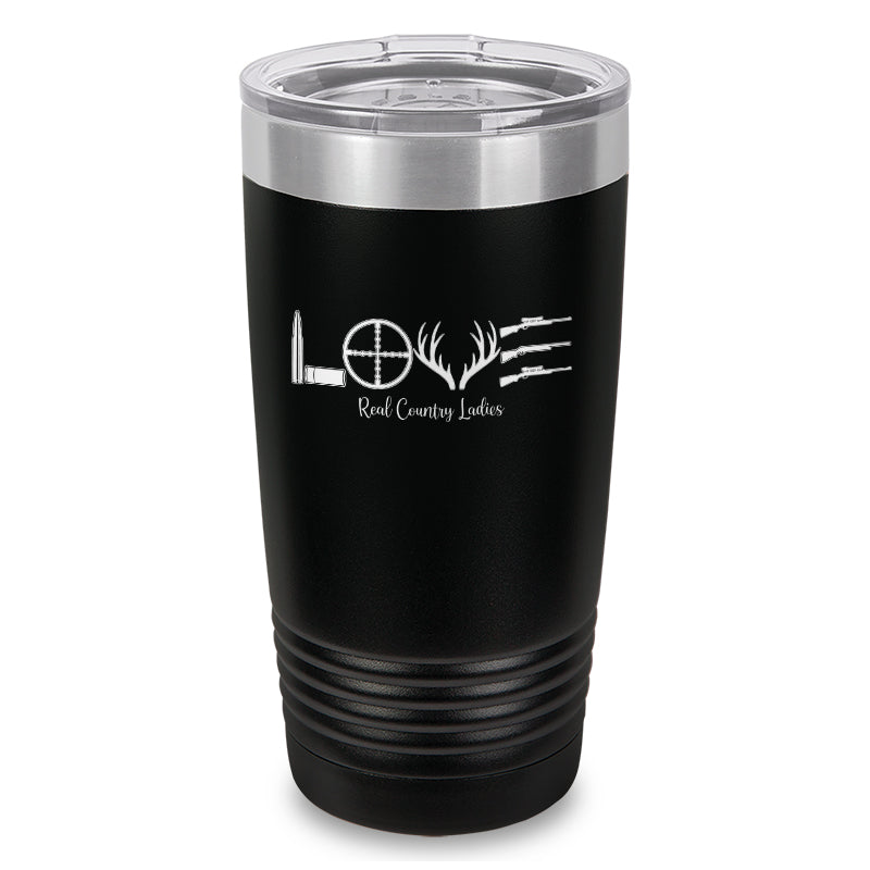 Black Friday | Hunting Love Laser Etched Tumbler