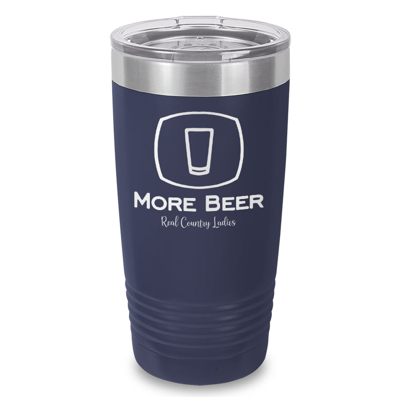 Black Friday | More Beer Laser Etched Tumbler