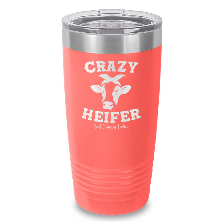 Black Friday | Crazy Heifer Laser Etched Tumbler