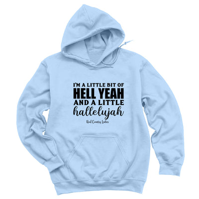 Blowout | Hell Yeah And Hallelujah Black Print Hoodies & Long Sleeves