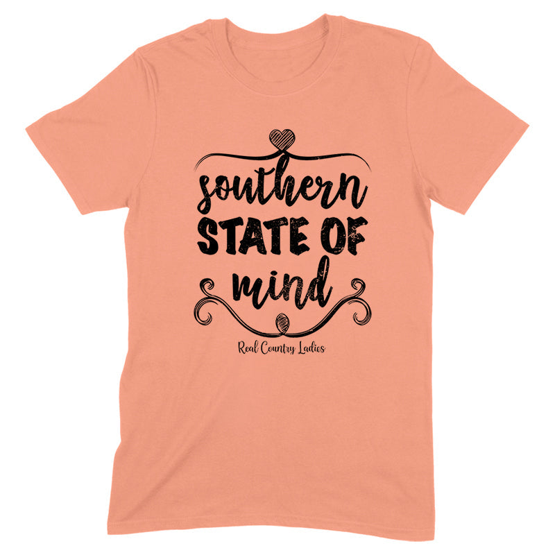 Blowout |  Southern State Of Mind Black Print Front Apparel