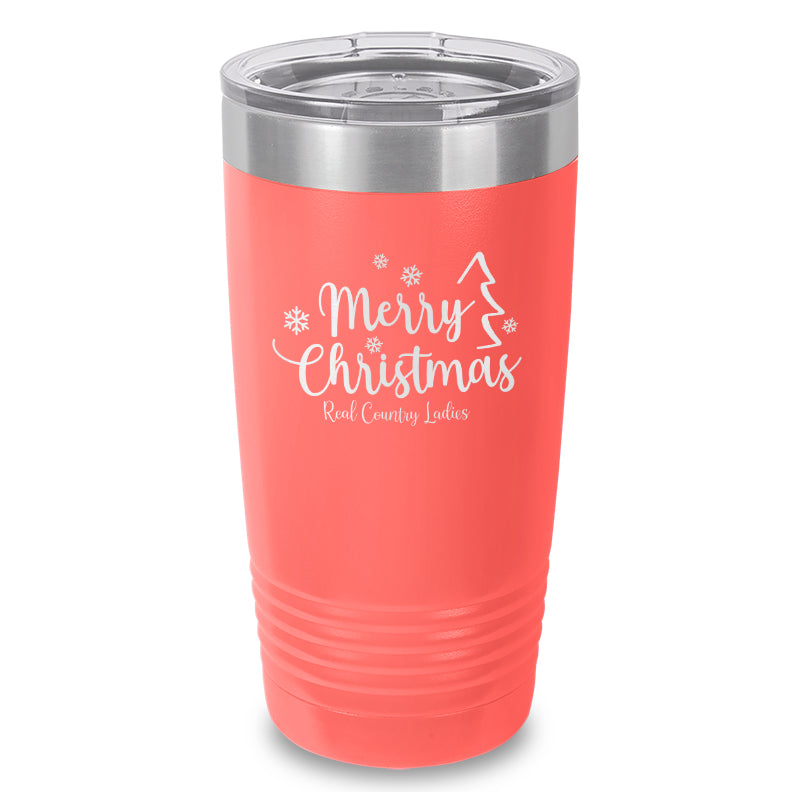 Black Friday | Merry Christmas Laser Etched Tumbler