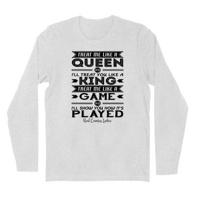 Blowout | Like A Queen Black Print Hoodies & Long Sleeves