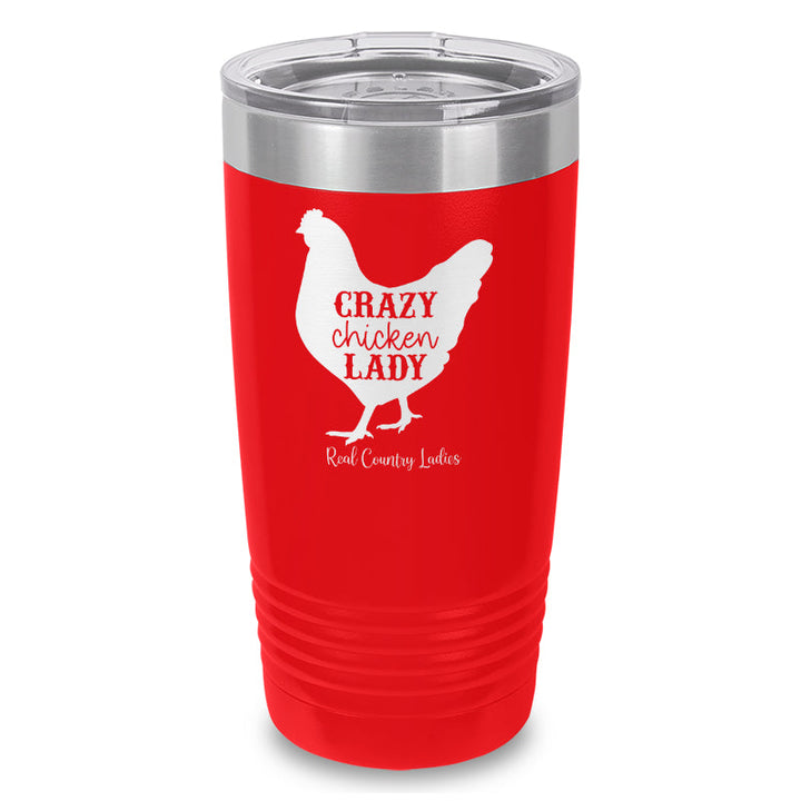 Black Friday | Crazy Chicken Lady Laser Etched Tumbler